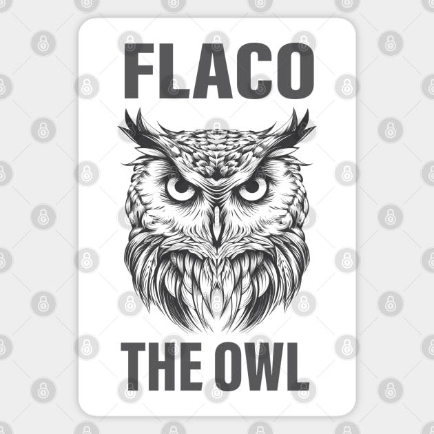 Flaco The Owl Magnet by RansomBergnaum